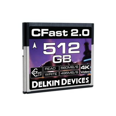 Delkin Devices CFast 2.0 Memory Card (512GB)