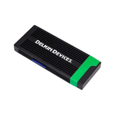 Delkin Devices USB 3.2 CFexpressâ„¢ï¸ Type B & SD UHS-II Memory Card Reader