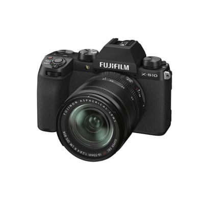 Fujifilm X-S10 Mirrorless Camera with 18-55mm Lens