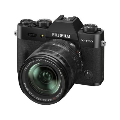 Fujifilm X-T30 II Mirrorless Camera with 18-55mm Lens (Black)