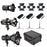 Hive Lighting 3 Light Omni-Color LED Kit with 1-BEE 50-C Par Spot, 1-WASP 100-C Par Spot, 1-HORNET 200-C Par Spot