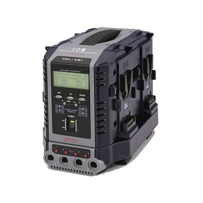 IDX 8-Channel (4+4) Simultaneous Quick Charger with LCD Display, (BMS) and Discharge Function