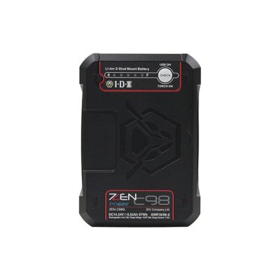 IDX Li-ion Three Stud Battery with 2x D-Taps & USB-C 97Wh Cube style Battery Pack
