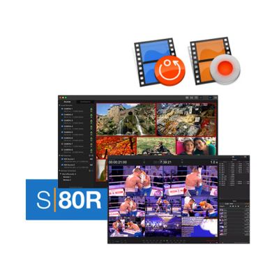 Softron S|80R (8 Channels Ingest or Replay, Dongle Included)