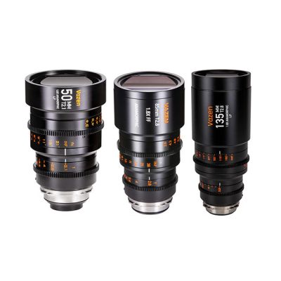 Vazen 50mm, 85mm, 135mm Bundle with Hard Case